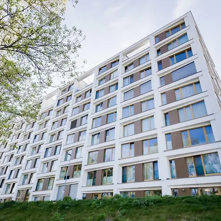 Stylish One Bedroom Flat - Vltava Apartment Prag
